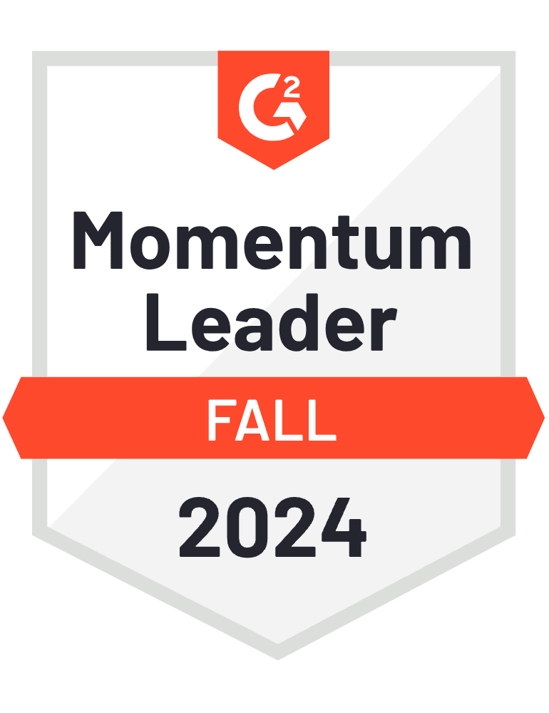 G2 Badge: Leader - Creative Management Platform category - Spring 2024