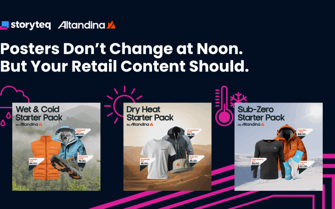 Posters Don’t Change at Noon. But Your Retail Content Should