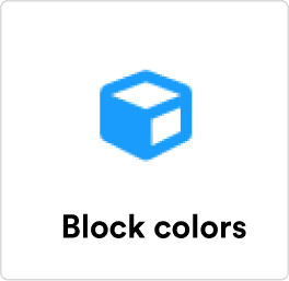 block colors