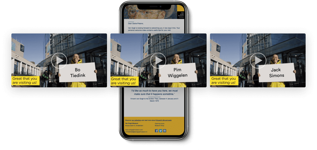 Mobile with DCO names
