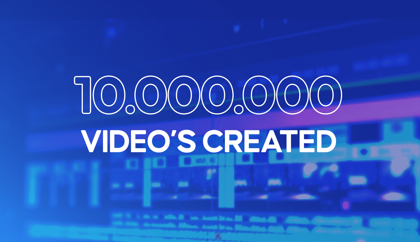 May 2020 – Reached the milestone of 10 million videos created through the platform.