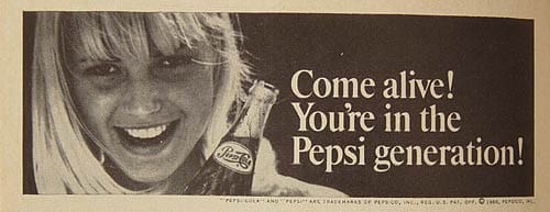 The translation process subsequently needs to be intricate and attentive, to carry over the same impact to a translated version. An example of a wrongly translated ad from Pepsi.