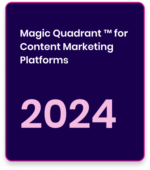 G2 Badge: Leader - Creative Management Platform category - Spring 2024