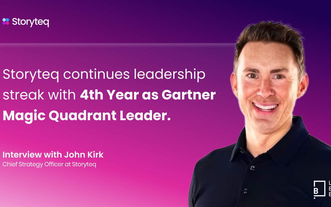 Storyteq Continues Leadership Streak with 4th Year as Gartner Magic Quadrant Leader  